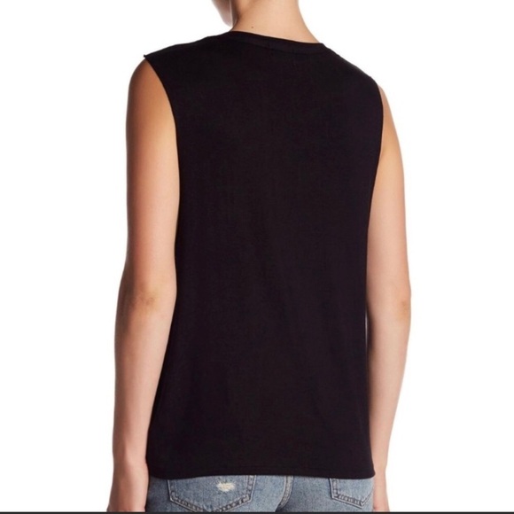 PTS Project Social Tee Wing Girl Sleeveless Black - Picture 2 of 2